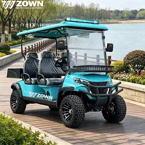 2026 Hot Sale Electric Golf Cart 4 Wheel Solar Panel Custom Color LSV Golf Cart for Community - Product Image 1