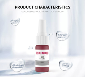 Goochie Hybrid pigmento a base <span class=keywords><strong>de</strong></span> agua maquillaje permanente color microblading tinta - Product Image 4