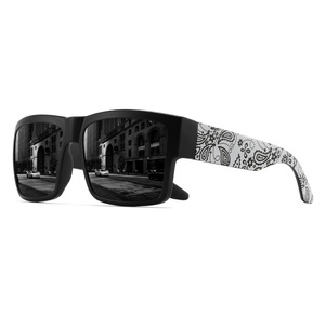 Men's <b>Square</b> Polarized Sunglasses UV400 PC <b>Frame</b> TAC Lens Outdoor Driving Fashion - Product Image 2