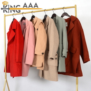 Mantel Wol Wanita Musim Dingin Pakaian Bekas Harga Terjangkau Pakaian Wol Bekas untuk Wanita - Product Image 5