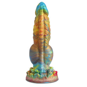 En kaliteli gökkuşağı canavar kadın seks <span class=keywords><strong>Sex</strong></span> tor sıvı silikon Penis iyi görünümlü vahşi hayvan köpek yapay Penis seks oyuncak - Product Image 2