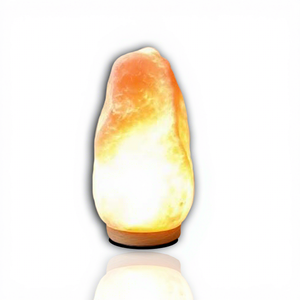 Lampe au sel de l'Himalaya 1-2 kg avec cordon électrique, ampoule et boîte d'emballage, purificateur d'air naturel pour la décoration intérieure, vente en gros - Product Image 1