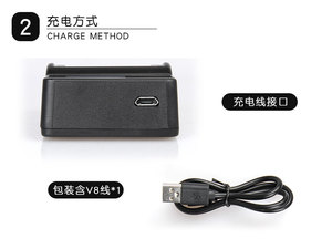 适用于ni kon EN-EL 20 <span class=keywords><strong>ENEL20</strong></span> EN-EL20A MH-27 MH27相机液晶USB充电器Ni kon - Product Image 5