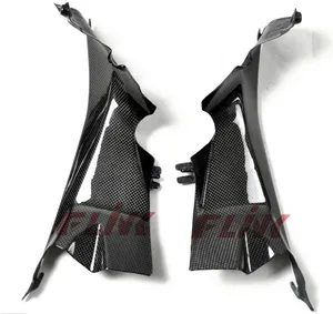 FLINK Carbon for DUCATI 1199 899 Panigale R S Carbon Fiber Upper Air Intake Duct Covers Panels