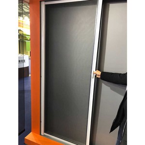 <span class=keywords><strong>Mosquitera</strong></span> <span class=keywords><strong>enrollable</strong></span> retráctil sin rieles, tela transpirable antipolizones para puerta de entrada principal - Product Image 3