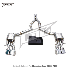 ระบบท่อไอเสีย OEM Boska สำหรับ Mercedes-Benz CLS63 AMG W218 5.5T ปี 2013-2017 ท่อไทเทเนียมน้ำหนักเบาพร้อมชุดควบคุม - Product Image 6