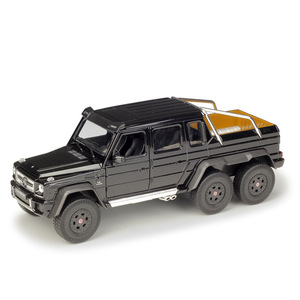WELLY Modèle de voiture en alliage plastique à l'échelle 1/24 <span class=keywords><strong>Mercedes</strong></span>-Benz <span class=keywords><strong>G63</strong></span> <span class=keywords><strong>AMG</strong></span> <span class=keywords><strong>6X6</strong></span> pour collectionneurs adultes - Product Image 5