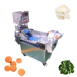 Điện rau bắp cải hành tây cắt tự động dài cắt Plantain Slicer Máy khoai tây chipper cà rốt Shredder