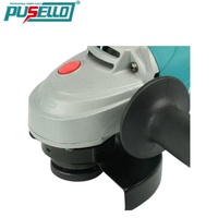 Meuleuse d'angle électrique professionnelle à déclencheur pour la découpe et le meulage du métal et du bois, moteur en cuivre pur, 125 mm, multi-usages, 220-240 V, 1400 W