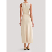 Robe Femme Tricotée Slim Sans Manches Col Rond Nouvelle Collection Été 2025 HZ Custom Boutique – Vente en Gros, Tendance et Élégante