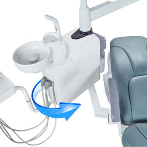 <strong>Dental</strong> <strong>Unit</strong> Factory <strong>Manufactured</strong> 8m CE <strong>Dental</strong> <strong>Chairs</strong> <strong>Unit</strong> Price <strong>Dental</strong> Equipment 8 Bulbs LED Sensor Light 3 Memory Positions - Product Image 5