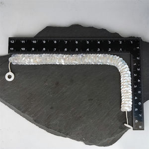 天然ブラックマザーオブパールフィッシュスケールビーズネックレスボヘミアンスタイルビーチジュエリー貝殻ネックレスメーカー売れ筋 - Product Image 5