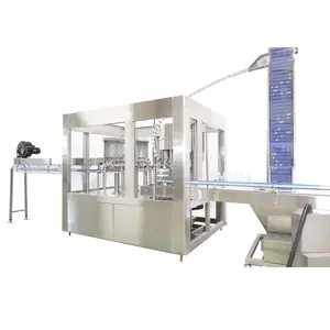 12000bph 3in1 bottle smallest spring water filling and capping machine