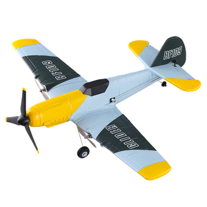 <span class=keywords><strong>Avion</strong></span> RC Z61 2,4 GHz 3 canaux, planeur à voilure fixe 3 axes, modèle en mousse EPP, jouet piloté (<span class=keywords><strong>BF109</strong></span>) inspiré de la Seconde Guerre mondiale allemande, avec batterie, pour amateurs et cadeaux - Product Image 1
