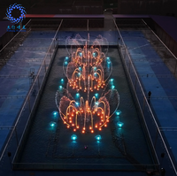 Fuente de Agua de Alta Calidad Fabricada en China, Fuente de Agua con Diseño de Pavo Real, Sistema de Fuente Musical con Control por Computadora