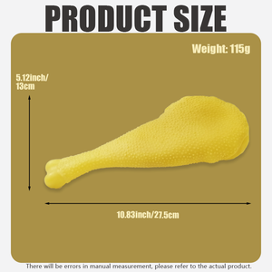Giocattolo <span class=keywords><strong>Squeaky</strong></span> per Cani a Forma di Coscia di Pollo Grande e Carino, Vendita Diretta dalla Fabbrica, Gioco Interattivo Divertente per Alleviare la Noia - Product Image 2