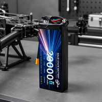 Baterai Drone Semi Solid State 4S 20000mAh 14.8V 296Wh Paket Daya Lithium Ion untuk UAS FPV