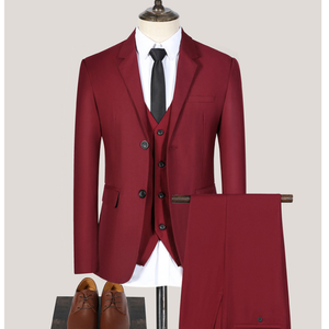 Nuovo Completo da Sposo Maschile Design Italiano Su Misura Smoking Champagne Giacca Smoking 3 Pezzi Abito da Sposo per Uomo - Product Image 3