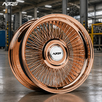 Tutup Tengah Roda NJQS Terlaris Model Deep Dish Kustom untuk Velg Chrome 20 22 24 26