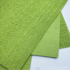 ผ้าเช็ดรถไมโครไฟเบอร์ 30x30 ซม. สีเขียว ผ้ากำจัดฝุ่น ป้องกันขุย - Product Image 1