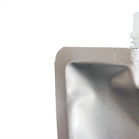 Sachet Doypack Personnalisé Imprimé en Aluminium Refermable Anti-fuite avec Bec Verseur pour Emballage Lait et Gelée