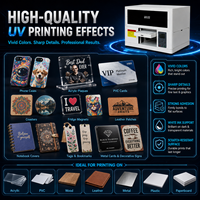 Impresora UV Plana A4 de Fácil Mantenimiento para Personalización de Productos