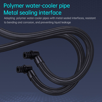 SNOWMAN 360mm ARGB Liquid CPU Cooler Advanced Water Cooling System with High-Performance Fans for Overclocking