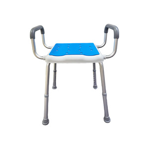 XY Aluminum Alloy <b>Bath</b> <b>Chair</b> 58x44x74-88cm Non Slip Safety Seat <b>For</b> <b>Elderly</b> Pregnant Women Shower Stool - Product Image 2