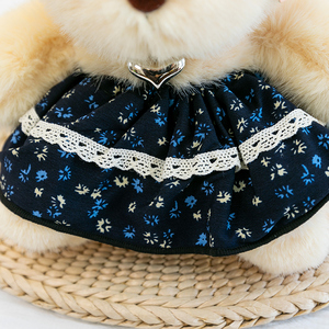 Ours en peluche en dentelle de 20 cm - Jouet en peluche princesse de haute qualité, cadeau d'anniversaire pour fille et décoration de mariage, ours avec vêtements - Product Image 6