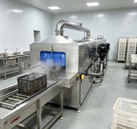 Laveuse automatique de paniers Fomax pour atelier de transformation alimentaire