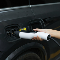 Chargeur EV portable tout-en-un (AIO) 32A 7kW AC Type 2 pour voiture électrique, station de recharge domestique intelligente avec application, compatible BYD Han Song