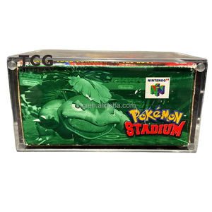 TCG vente couvercle supérieur magnétique affichage en acrylique transparent pour Pokémon TCG: épée et bouclier-Fusion Strike Build & Battle Stadium boîtier en acrylique - Product Image 5