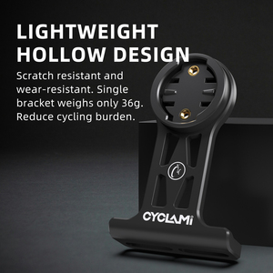 Support de capteur CYCLAMI S8 pour ordinateur de vélo, support <span class=keywords><strong>GPS</strong></span> et éclairage pour <span class=keywords><strong>Garmin</strong></span> XOSS, pour caméra, accessoires de cyclisme VTT et route, en aluminium - Product Image 2