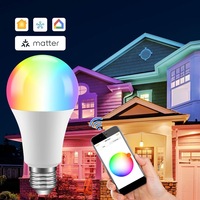 Matter WiFi Akıllı Ev 7W LED Spot Işık E27 Kısılabilir AC 110V Ofis AC Güçlü 5 Yıl Garantili