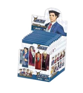 14 Cajas al por mayor de Juguetes Sorpresa Waigua Ace Attorney con Insignias de Lata y Tableros Shikishi, para Regalo, Coleccionables, Caja de Colección de Tarjetas - Product Image 1