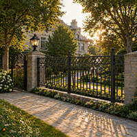 Panneaux de clôture en métal galvanisé à chaud les plus vendus, clôtures de sécurité de haute qualité pour jardins, cours et espaces extérieurs