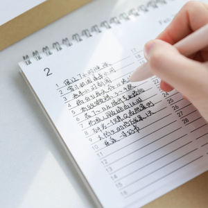 Diseño original logotipo personalizado <span class=keywords><strong>365</strong></span> días soporte de papel planificador <span class=keywords><strong>precio</strong></span> de fábrica promoción regalo semanal mensual Calendario de escritorio - Product Image 4