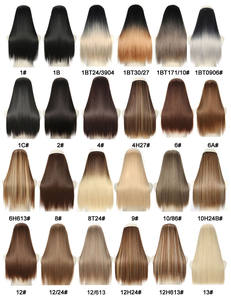 Extensiones de Cabello con cable Invisible para mujer, extensiones de cabello sin Clip, línea de pescado secreto rizado ombré, piezas de cabello sintético largo - Product Image 5