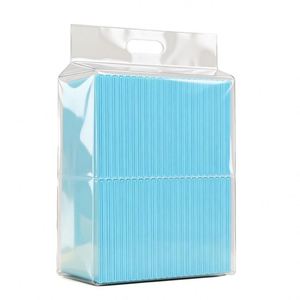 Tapis absorbants pour animaux de compagnie, épais, désodorisants, jetables, imperméables à l'urine, forte absorption, non tissés, SAP, pâte de bois pour chiens et chats - Product Image 5