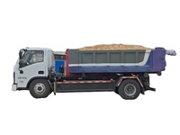 Camion benne à benne basculante Foton 12 m³ pour stations de transfert de déchets municipaux et assainissement des parcs industriels