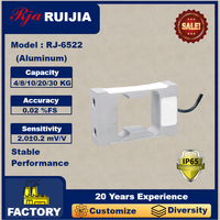 Capteur de force à point unique RJ6522, capacité 4kg, 8kg, 10kg, 20kg, 30kg, pour balances de pesage, balances de prix, balances d'emballage, instruments