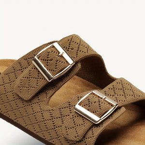 2024 <span class=keywords><strong>ciabatte</strong></span> Jacquard alla moda <span class=keywords><strong>di</strong></span> nuovo Design da donna <span class=keywords><strong>con</strong></span> <span class=keywords><strong>suola</strong></span> in <span class=keywords><strong>sughero</strong></span> Open-toe <span class=keywords><strong>ciabatte</strong></span> in <span class=keywords><strong>sughero</strong></span> <span class=keywords><strong>con</strong></span> supporto ad arco - Product Image 3