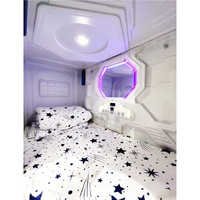 Oem auberge de jeunesse lit de couchage insonorisé boîte de nuit conteneur capsule fabricants d'hôtels luxe