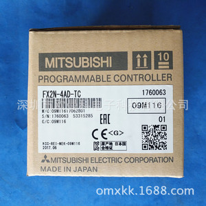 มิตซูบิชิ Fx2n-4ad-tc โมดูลอินพุตอุณหภูมิ 4 ช่อง แหล่งจ่ายไฟ 24Vdc สำหรับเทอร์โมคัปเปิลชนิด K - Product Image 2