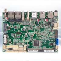 Motherboard industri profesional J1900 2 * Intel 2.5G LAN 6 * USB 2.0 4 * USB 3.0 6 * COM port tunggal DDR4 3.5 inci DC 12V baru