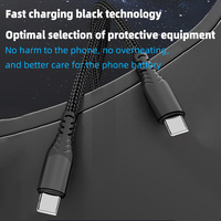 Meilleure vente de câble de type c Charge rapide adaptée à tous les appareils d'interface de type c à type C