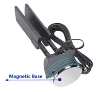 Qiyuntong Dual Antenna 5G CPE Dish 42DBI Penguat Sinyal Pita Frekuensi 42DBI Pemasangan di Tanah Bahan Plastik VSWR 1.5 600-6000MHz Cetakan Khusus