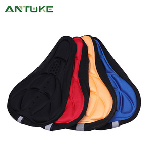 Antuke-funda para sillín de bicicleta, acolchado de esponja transpirable 3D para bicicletas de montaña, funda cómoda para asiento trasero para adultos Unisex - Product Image 1