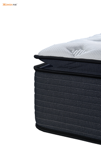 Colchón híbrido de espuma viscoelástica de gel de 10 pulgadas con resortes de bolsillo para alivio de presión y aislamiento de movimiento de firmeza media - Product Image 4