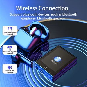 Portable 2.8 Inch Full Touch Screen MP3 Player Side Physical Buttons HiFi Lossless <b>Sound</b> Portable MP4 Music Player - Product Image 5